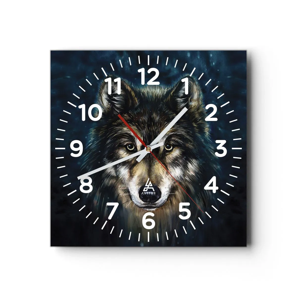 Nástenné hodiny - Alfa? A omega - 40x40 cm