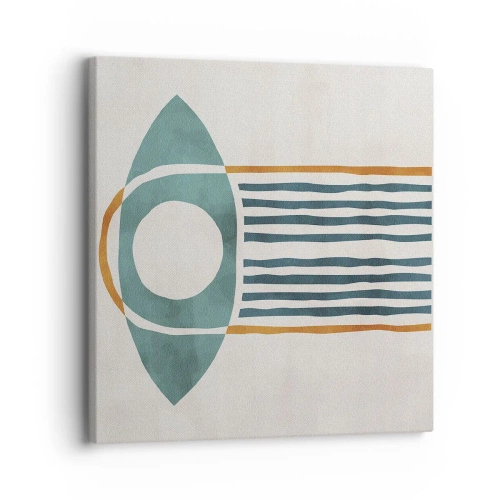 Obraz na plátne - Znaky a rituály - 30x30 cm