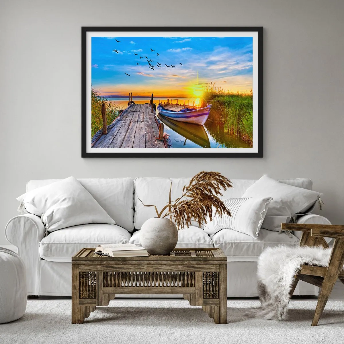 Plagát v čiernom ráme - Dovidenia, do zajtrajška - 50x40 cm