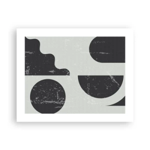 Plagát - Kompozícia nad a pod - 50x40 cm