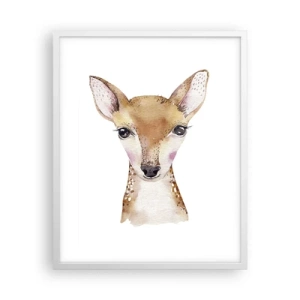 Plagát v bielom ráme - Povaha nevinnosti - 40x50 cm