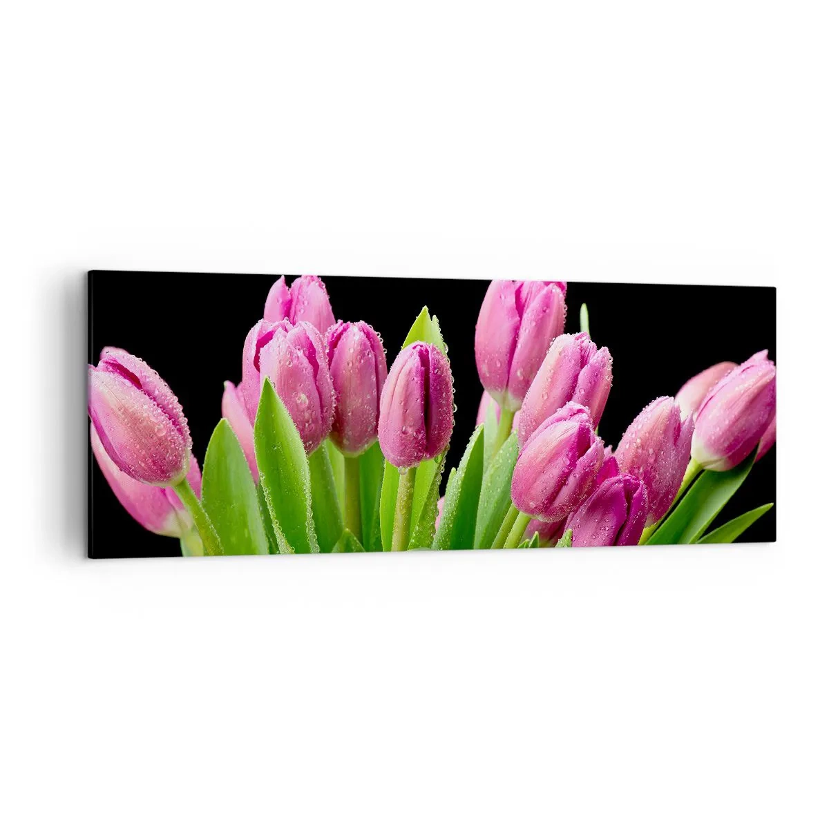 Obraz na plátne - Ľaliové potešenie jari - 140x50 cm