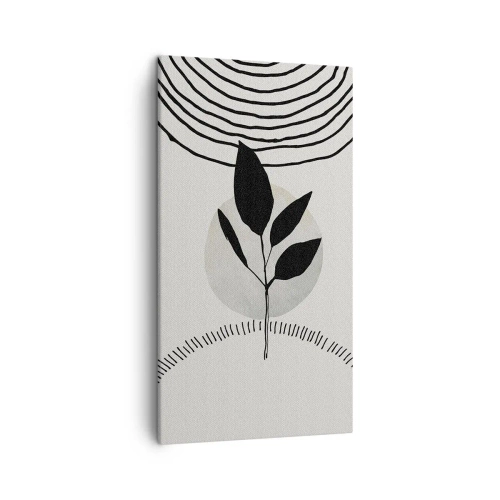 Obraz na plátne - Kompozícia: rituály prírody - 45x80 cm