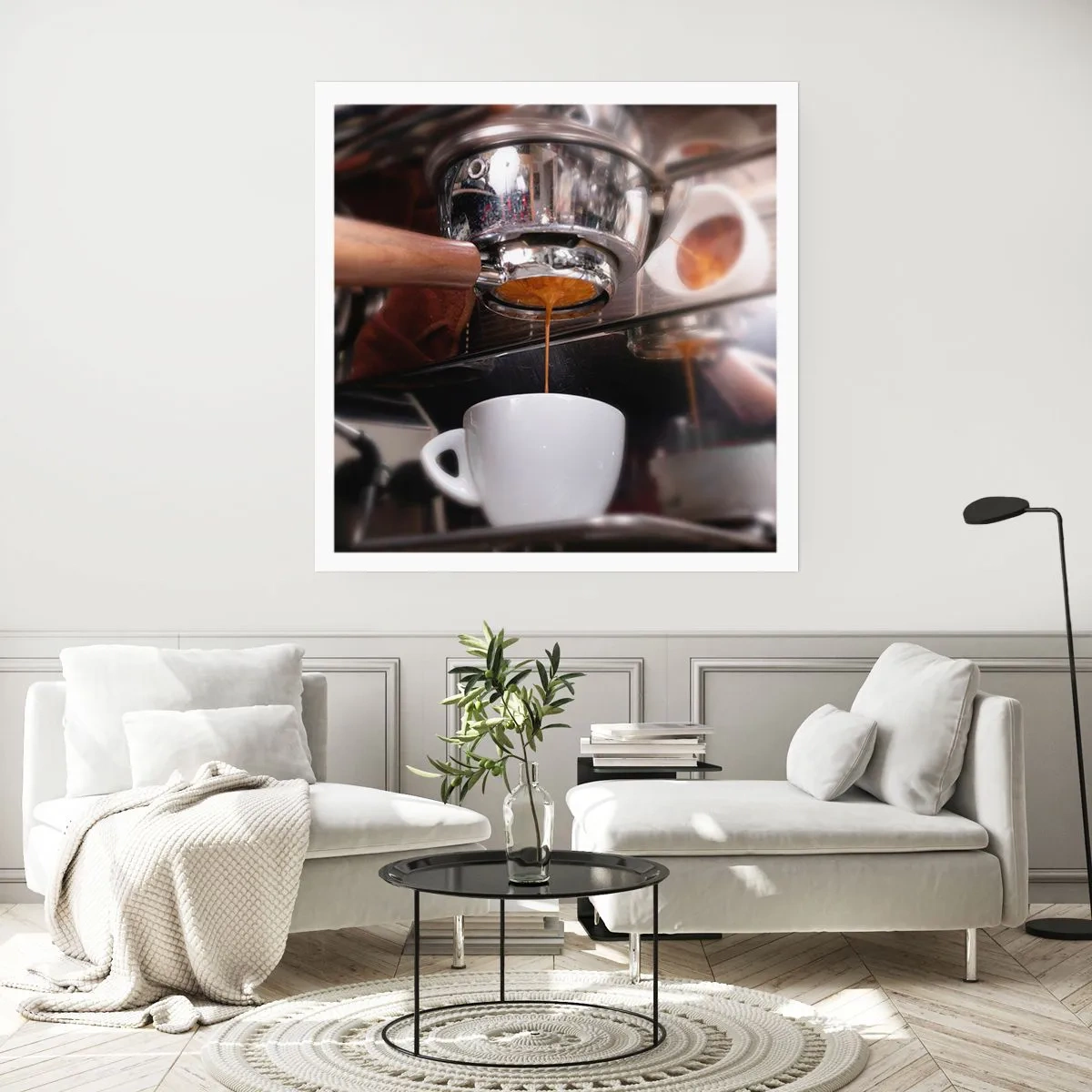 Plagát - Dobrá chvíľa dňa - 60x60 cm