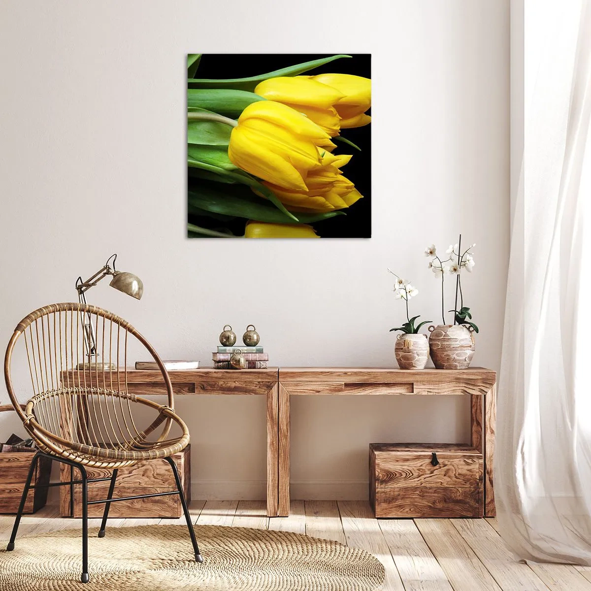 Obraz na plátne - Vznikli z čistého slnka - 60x60 cm