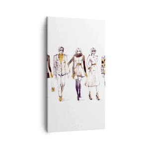 Obraz na plátne - Nevynútená a voľná elegancia - 45x80 cm