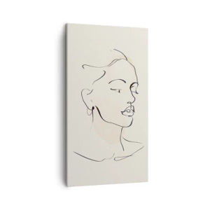 Obraz na plátne - Výrazným ťahom - 45x80 cm