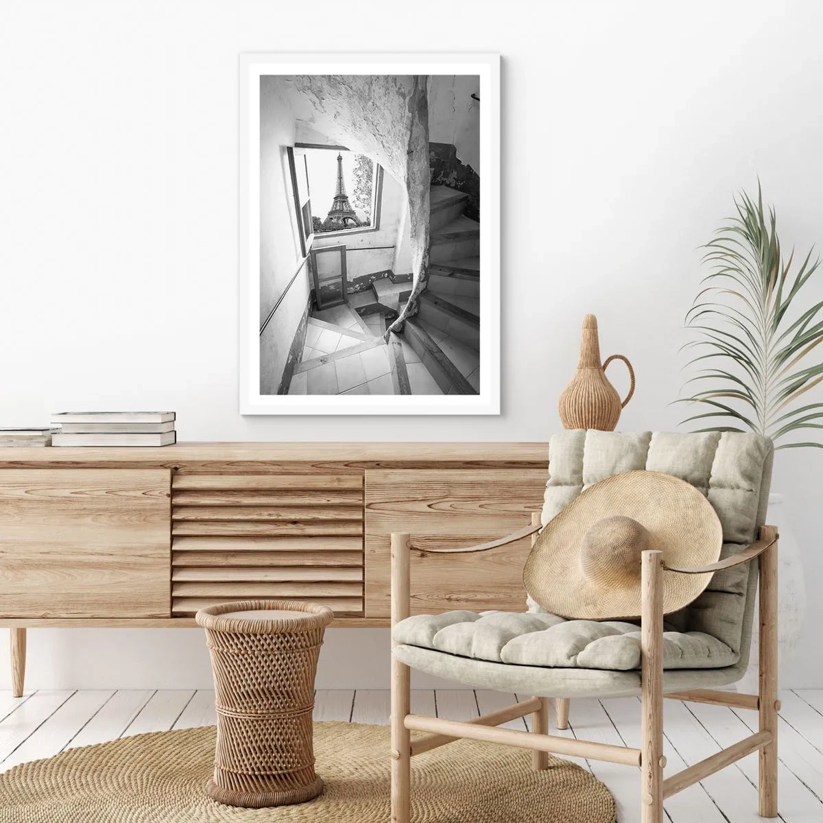 Plagát v bielom ráme - To je ale výhľad! - 70x100 cm