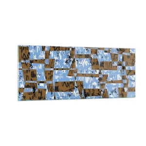 Obraz na skle - Neľudová vystrihovačka - 100x40 cm