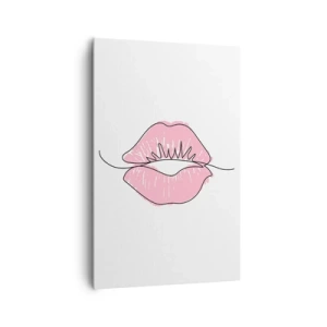 Obraz na plátne - Si pripravený na bozk? - 80x120 cm