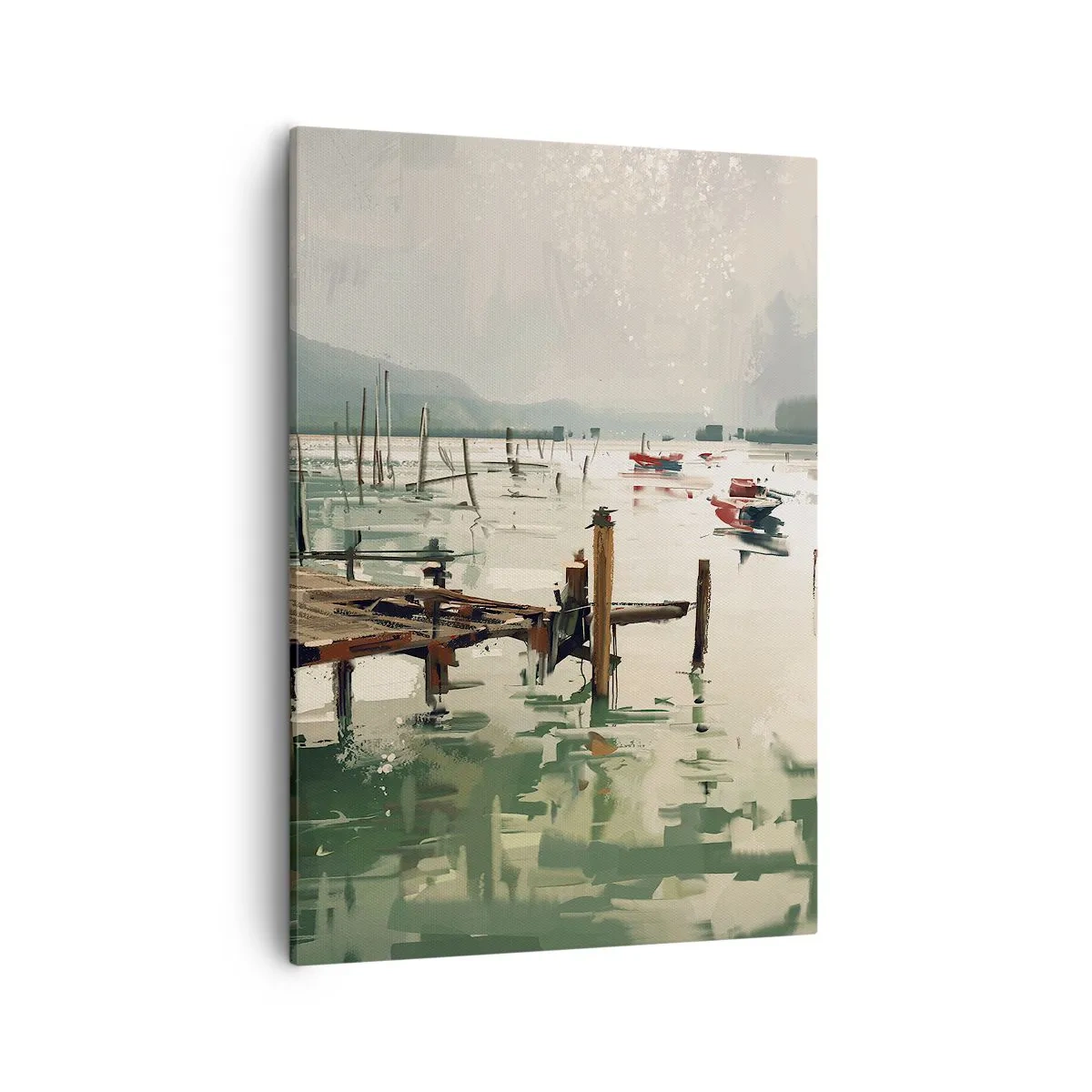 Obraz na plátne - Zaliate roztaveným mesiacom - 50x70 cm