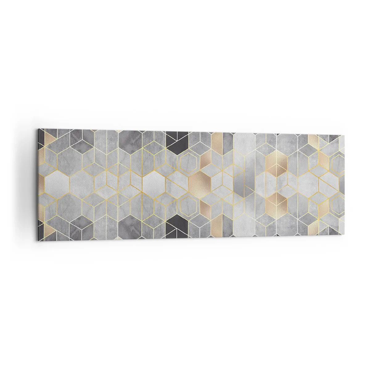 Obraz na plátne - Diamantová kompozícia - 160x50 cm