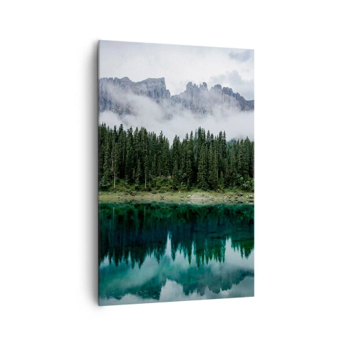 Obraz na plátne - Ticho, ticho, neprebuďme spiacu vodu…. - 80x120 cm