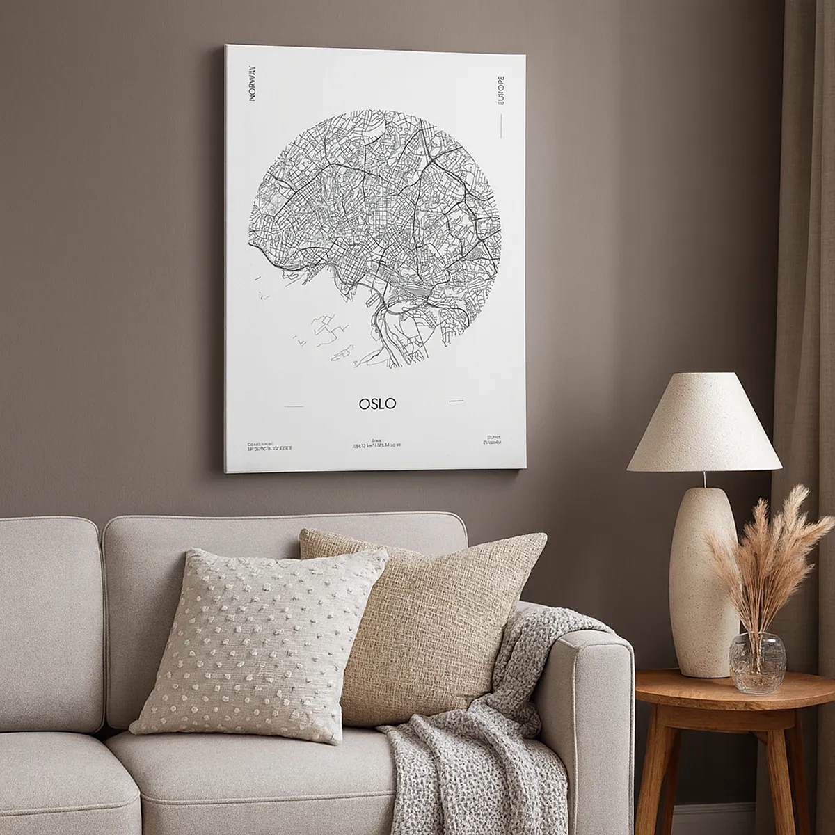 Obraz na plátne - Anatómia Osla - 50x70 cm