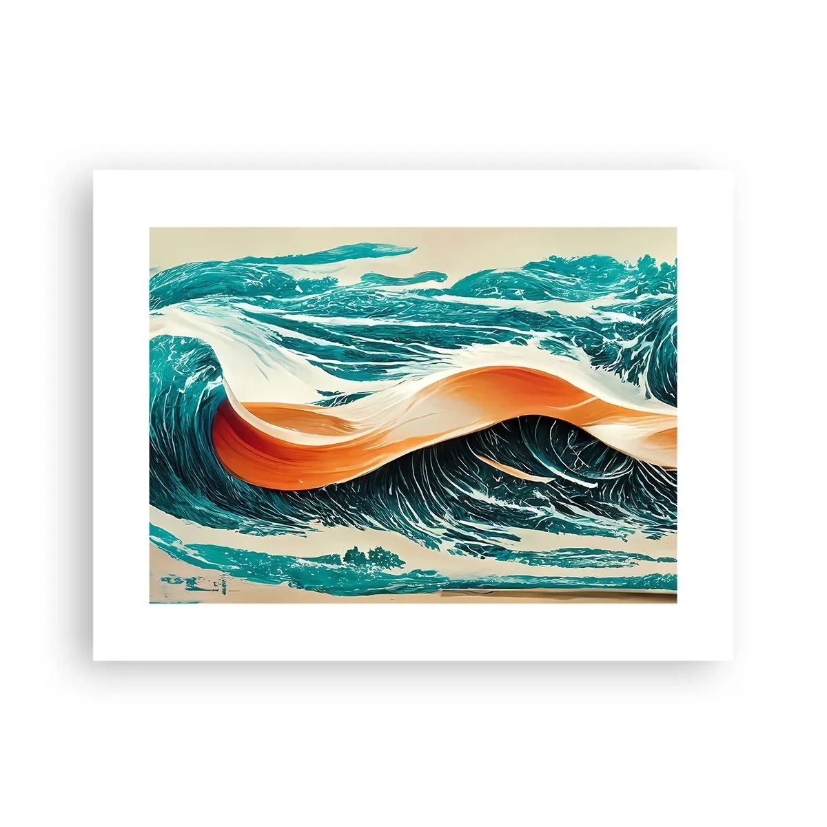Plagát - Surferov sen - 40x30 cm
