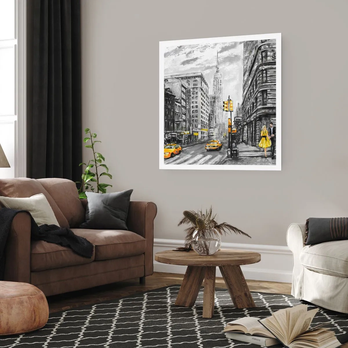 Plagát - Newyorský príbeh - 40x40 cm