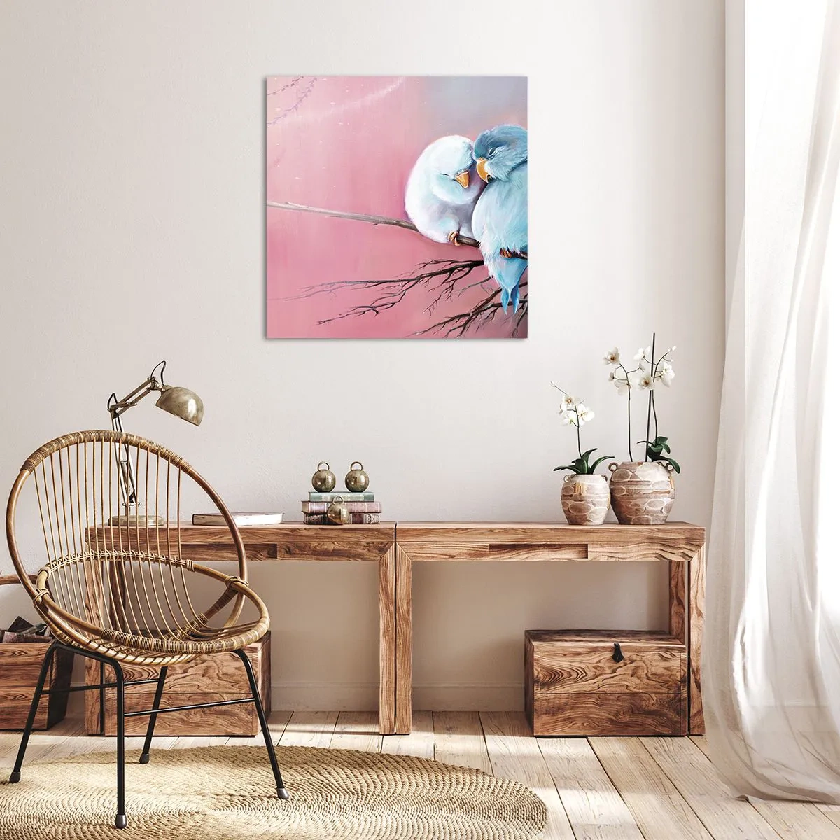 Obraz na plátne - Čo k tomu dodať? - 60x60 cm