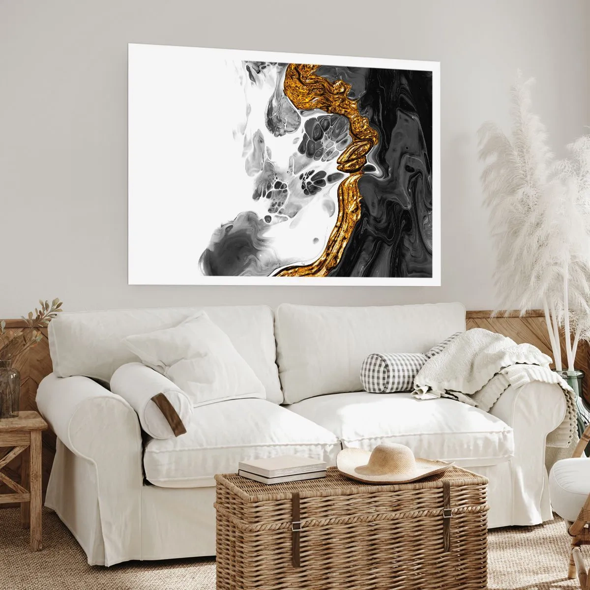 Plagát - Organická kompozícia - 100x70 cm