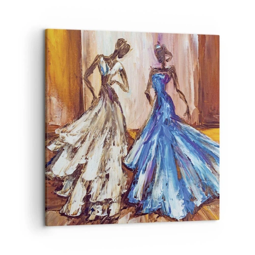 Obraz na plátne - Pôvabné duo - 50x50 cm