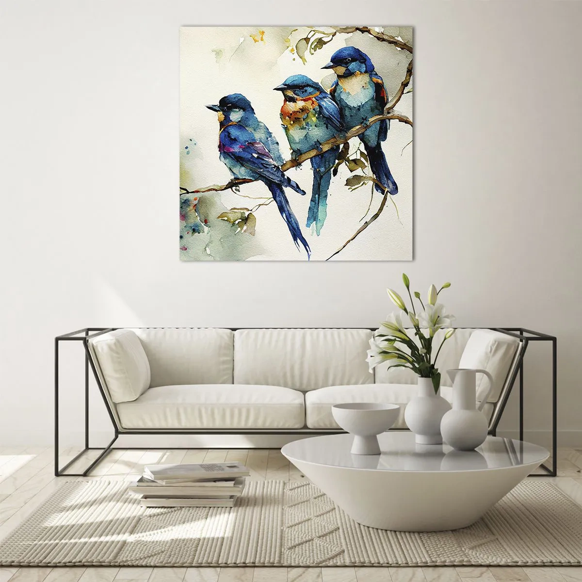 Obraz na skle - Urazil sa? - 40x40 cm