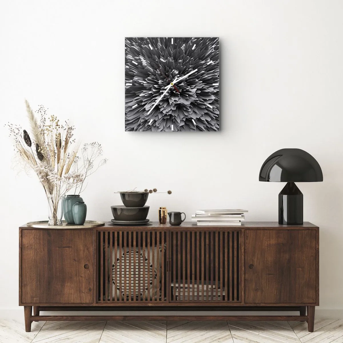 Nástenné hodiny - Ostrejšie to už nebude - 40x40 cm