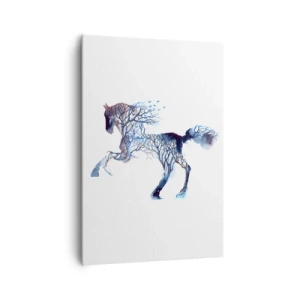 Obraz na plátne - Akoby sa les pohol - 70x100 cm