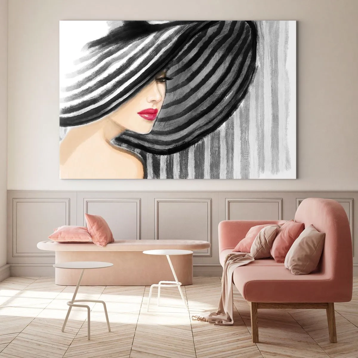 Obraz na skle - Kde ťa hľadať? - 120x80 cm