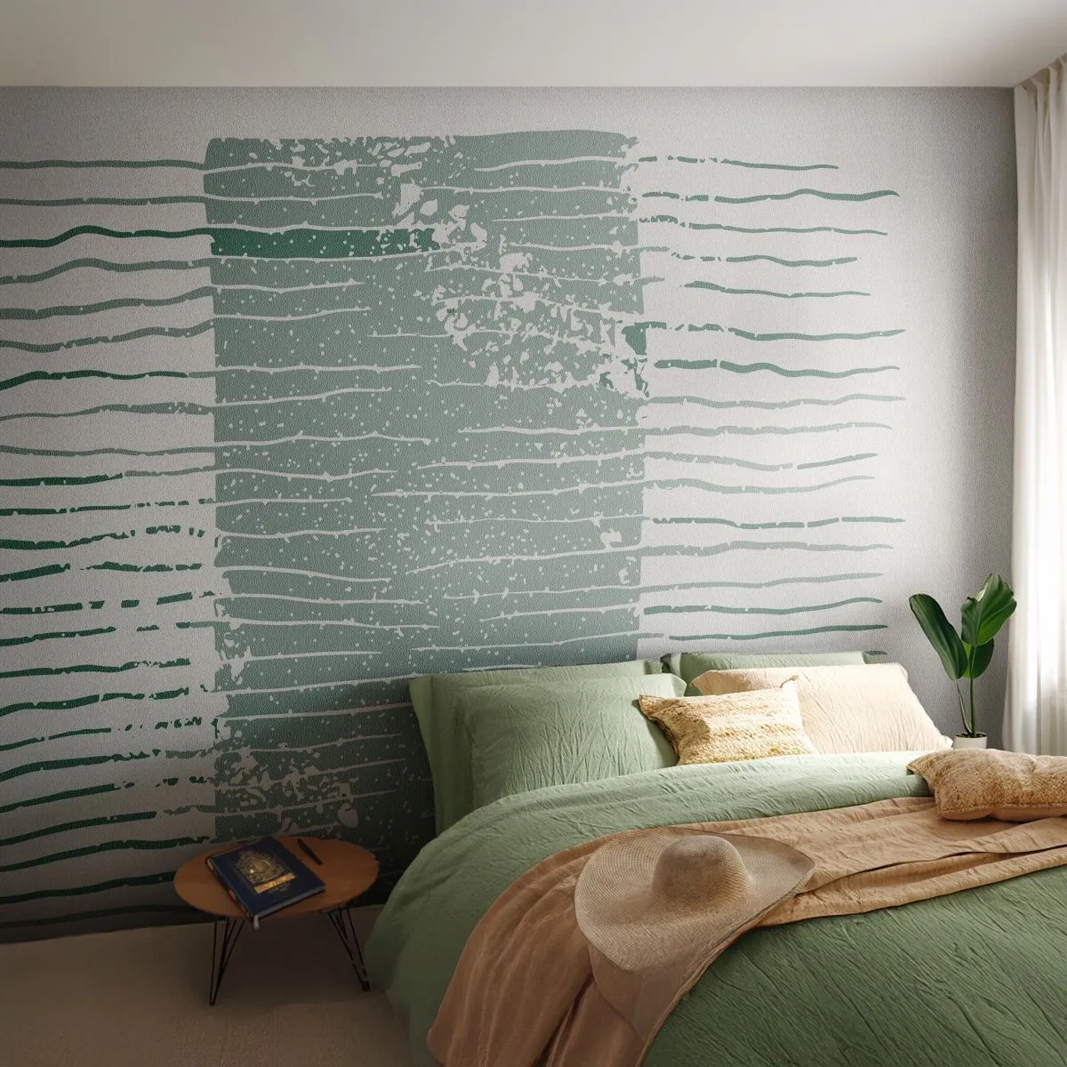 Fototapeta Premium Sand - Morská abstrakcia - Minimalizmus, Pastel, Hipster - 250x175 cm