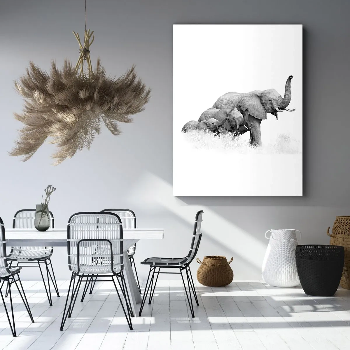 Obraz na plátne - Jedna, dve, tri - 50x70 cm