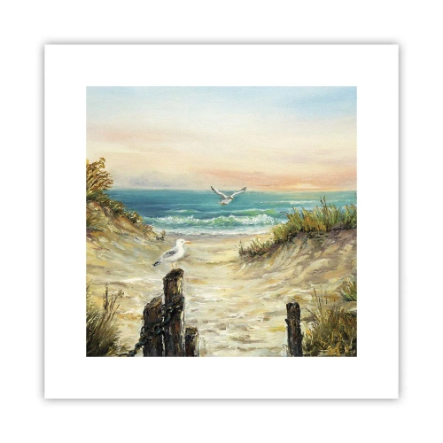 Plagát - Bezvetrie a samota - 30x30 cm
