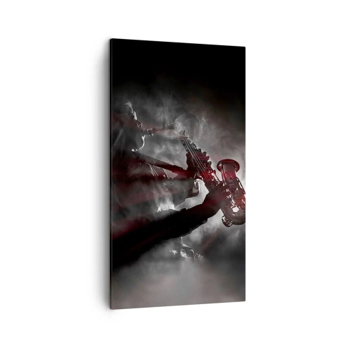 Obraz na plátne - V oparoch jazzu - 45x80 cm