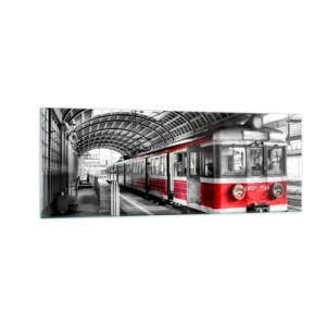 Obraz na skle - Možno je to životná cesta? - 140x50 cm
