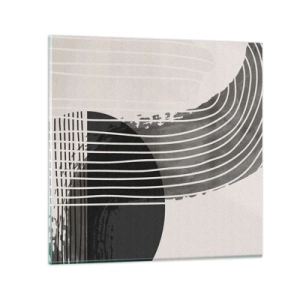 Obraz na skle - Tam a späť - 60x60 cm