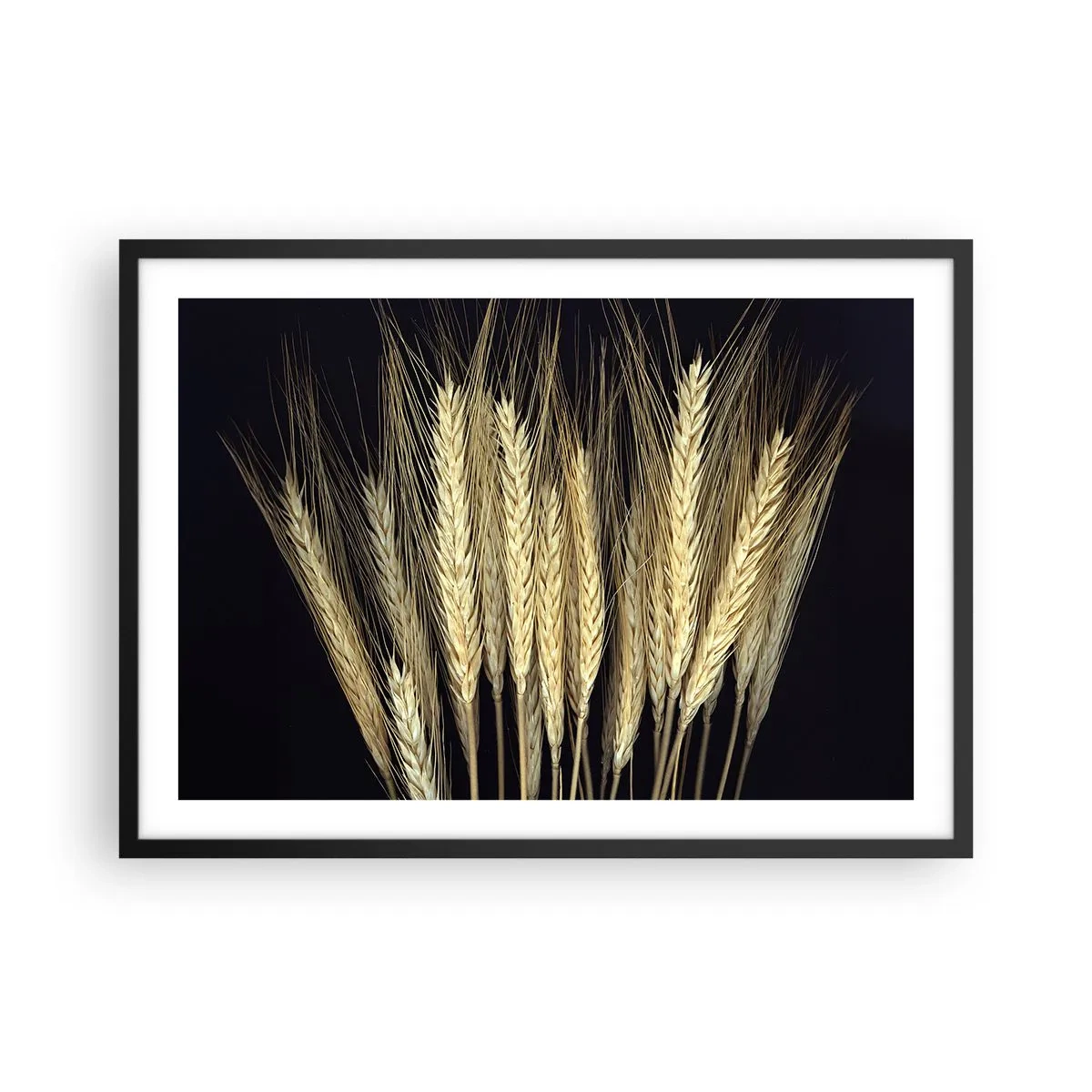Plagát v čiernom ráme - Rustikálna mágia - 70x50 cm