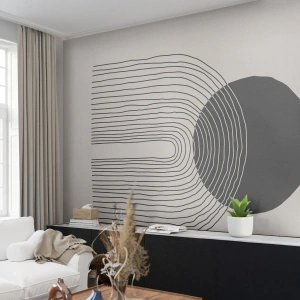 Samolepiaca Fototapeta Deluxe Sticker - Chvenie a istota - Abstrakcia, Kus, Minimalizmus - 250x175 cm