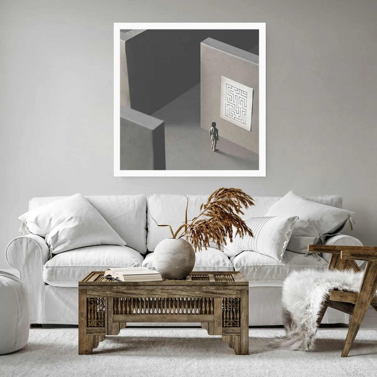 Plagát - Kde to ale som? - 40x40 cm