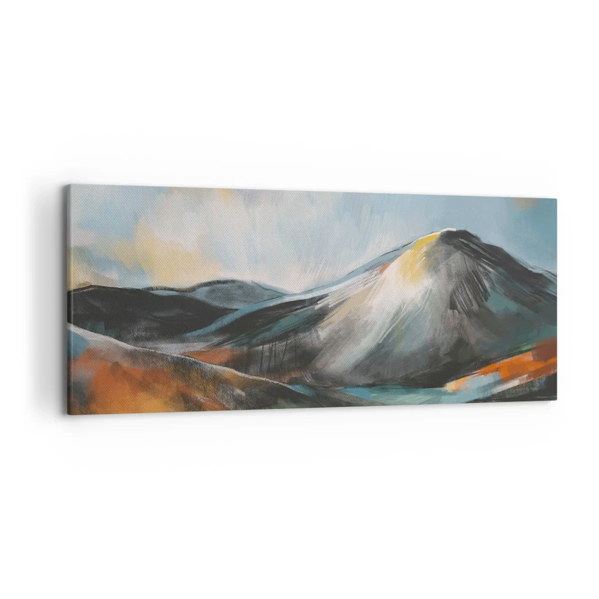 Obraz na plátne - Surové a krásne - 120x50 cm