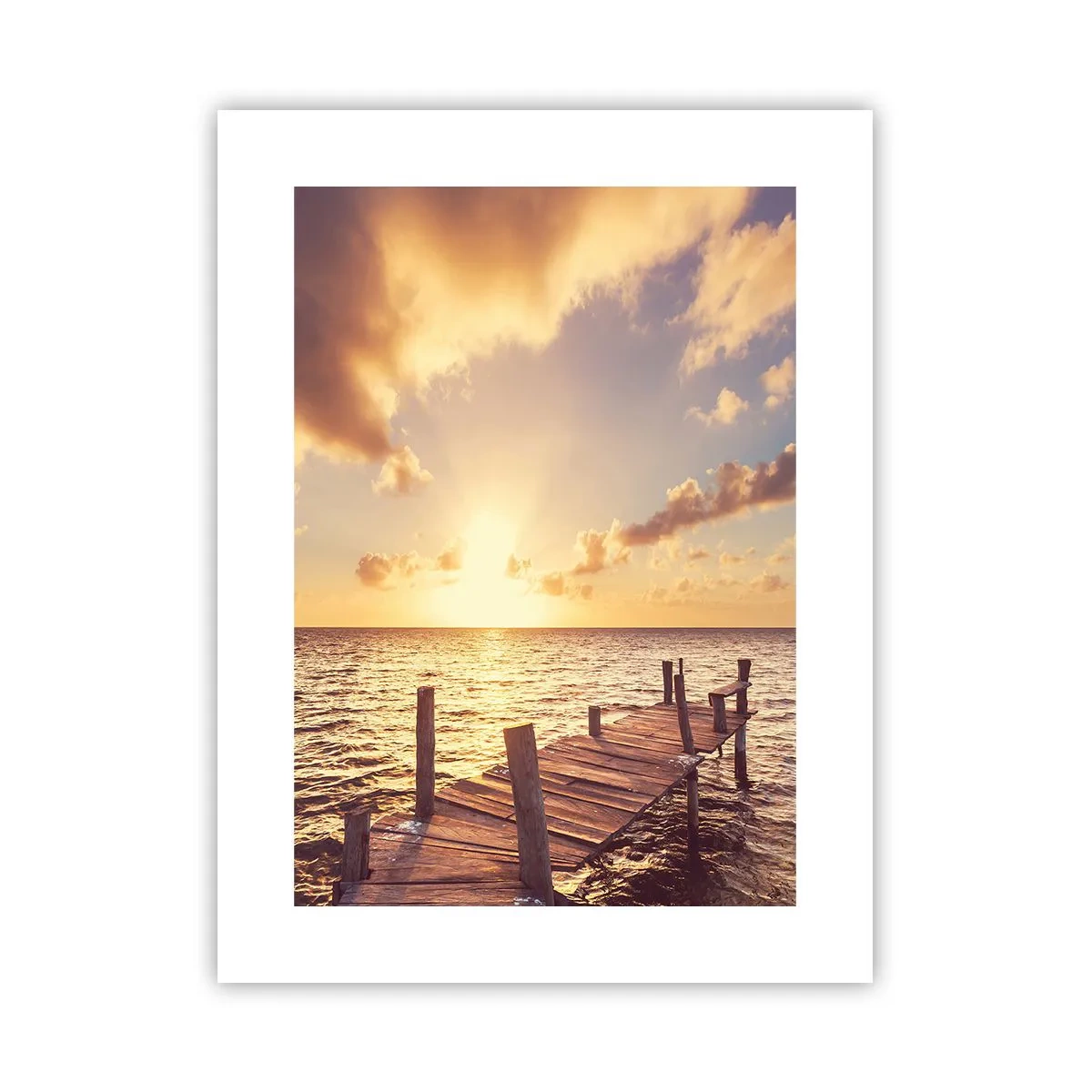 Plagát - Zlatá krajina láskavosti - 30x40 cm