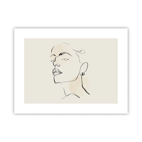 Plagát - Hrdý pohľad - 40x30 cm