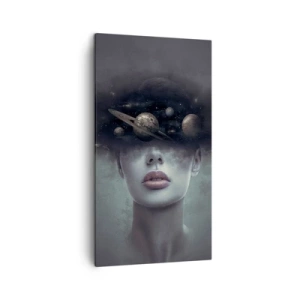 Obraz na plátne - A planéty… - 45x80 cm