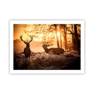 Plagát - Sen poľovníka - 70x50 cm