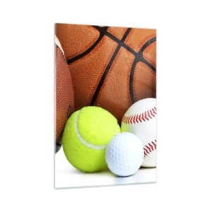 Obraz na skle - Spája nás futbal! - 70x100 cm