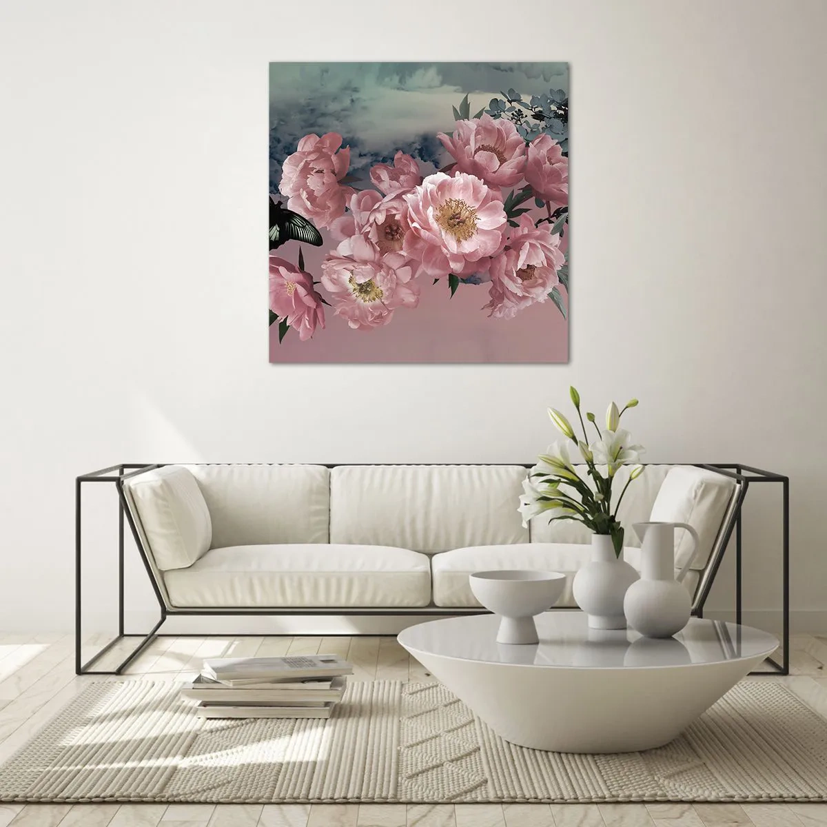 Obraz na skle - Vrchol romantizmu - 30x30 cm