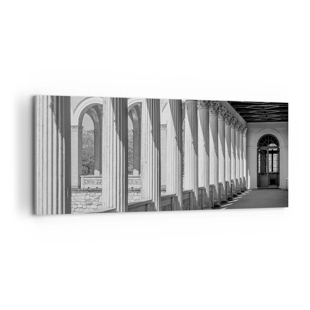 Obraz na plátne - Slnečná arkáda - 100x40 cm