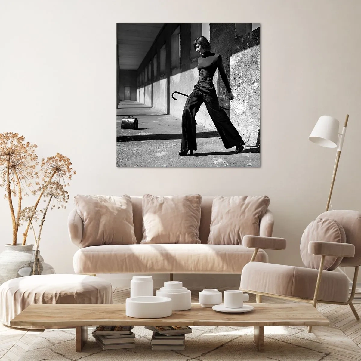 Obraz na plátne - Mestská elegancia - 40x40 cm