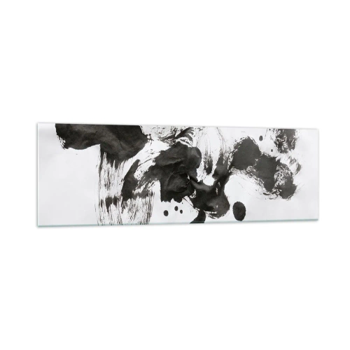 Obraz na skle - Metóda v šialenstve? - 160x50 cm