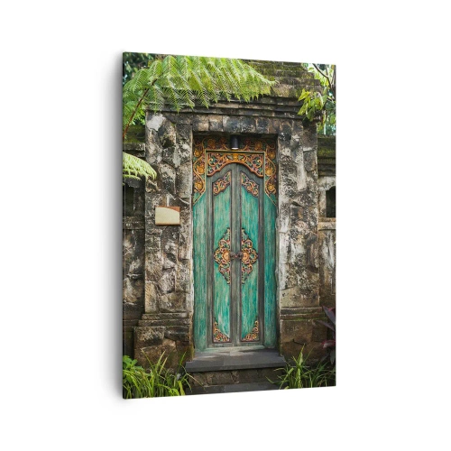 Obraz na plátne - Dvere do exotického sveta - 70x100 cm