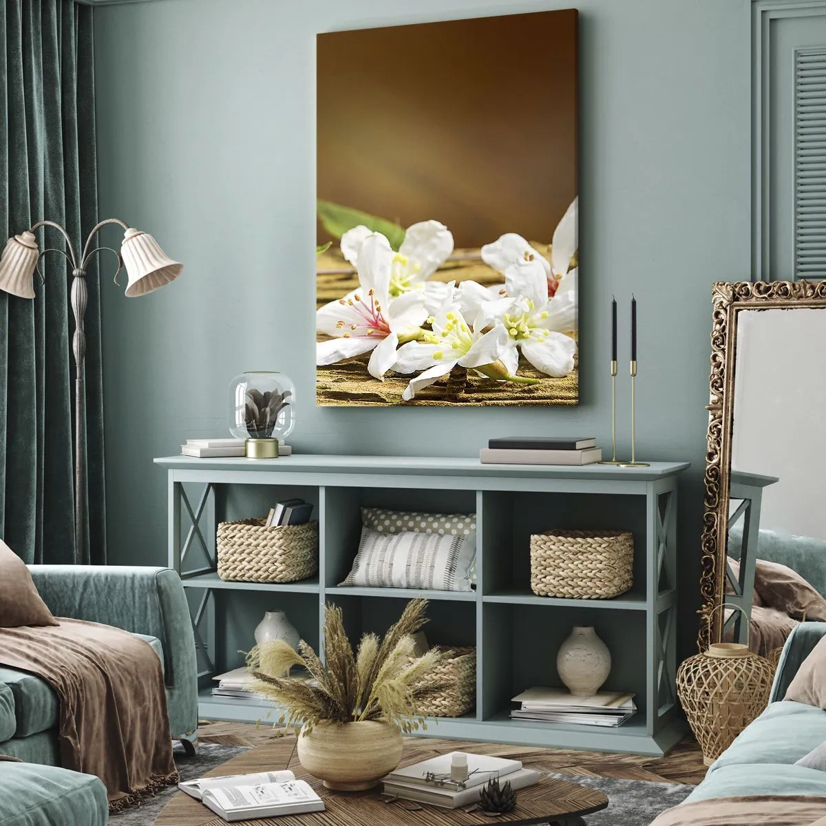 Obraz na plátne - Nevinný prísľub - 55x100 cm