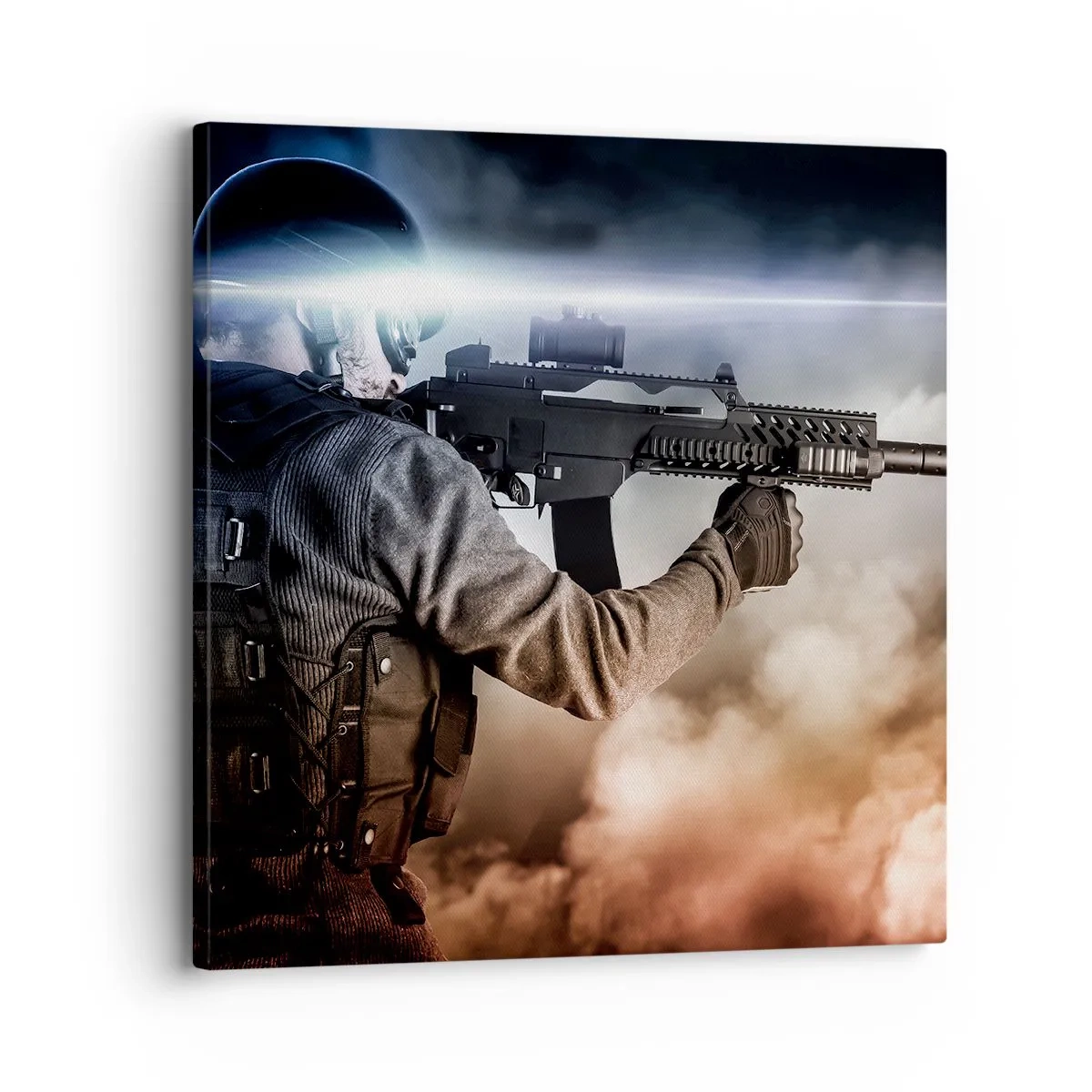 Obraz na plátne - Proste hrdina - 30x30 cm