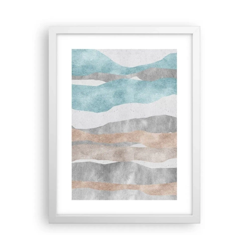 Plagát v bielom ráme - Štúdia blízkosti - 30x40 cm